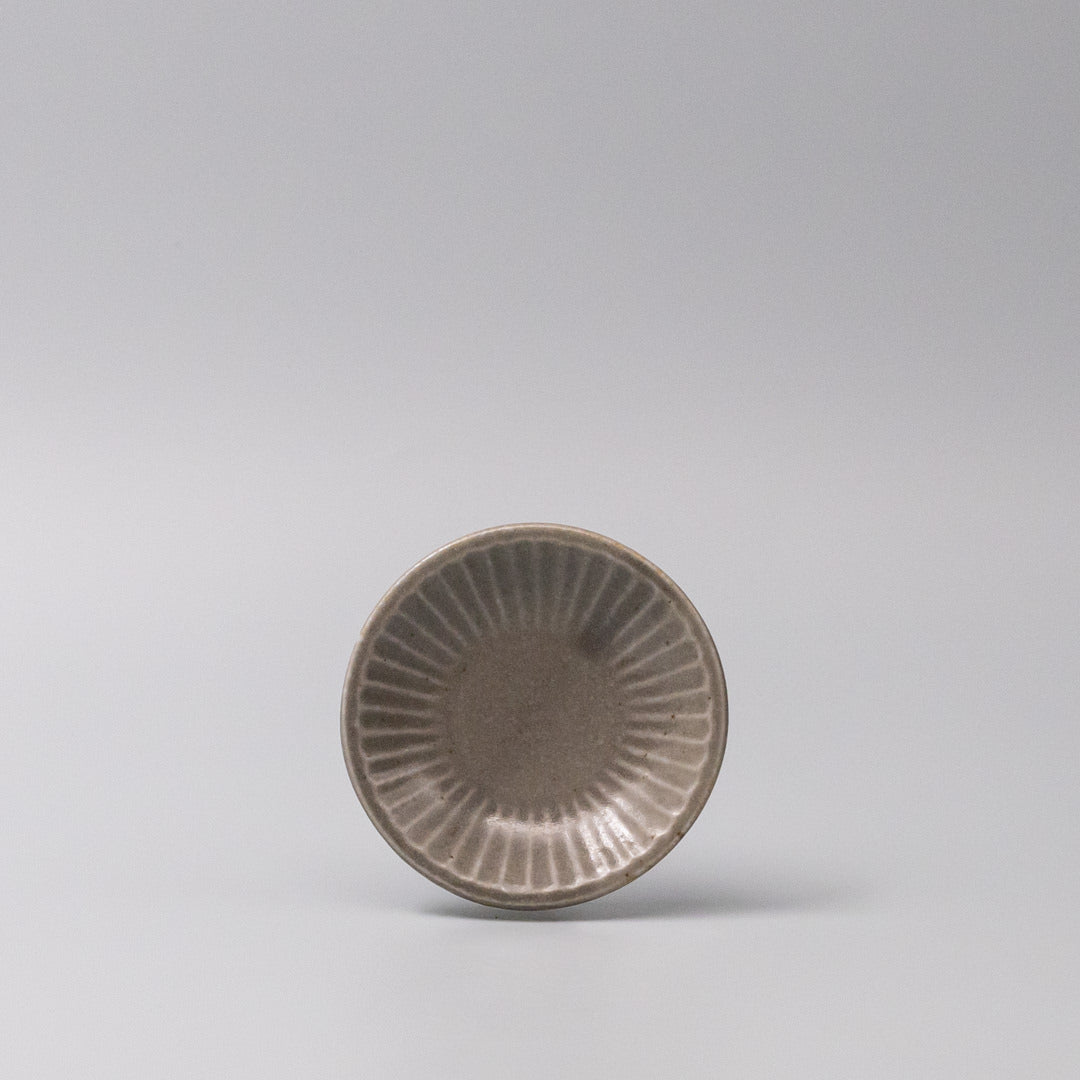 Sauce Dish 9.5cm Sunburst Dove Glaze - Image 2