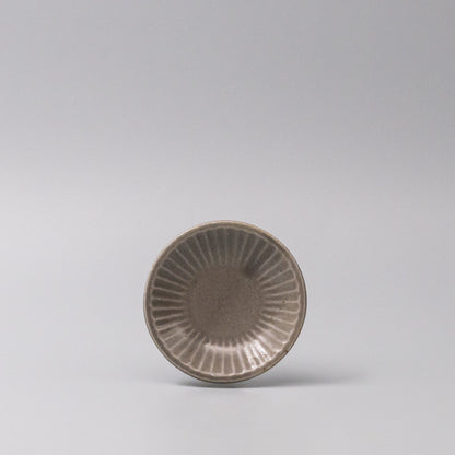 Sauce Dish 9.5cm Sunburst Dove Glaze - Image 2