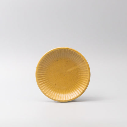 Plate 15.5cm Sunburst Turmeric Glaze - Image 2