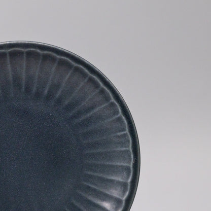 Plate 21.4cm Sunburst Navy Glaze - Image 2
