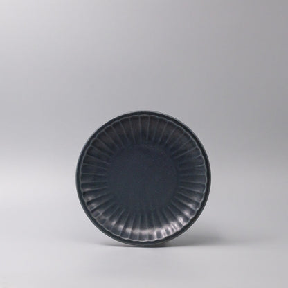 Plate 21.4cm Sunburst Navy Glaze - Image 3