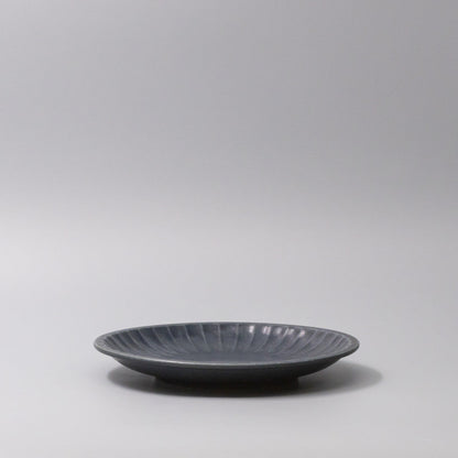 Plate 21.4cm Sunburst Navy Glaze - Image 4