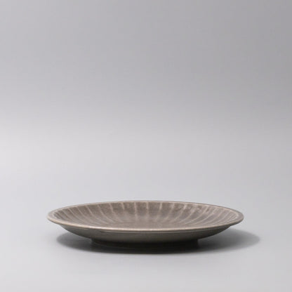Plate 21.4cm Sunburst Dove Glaze - Image 3