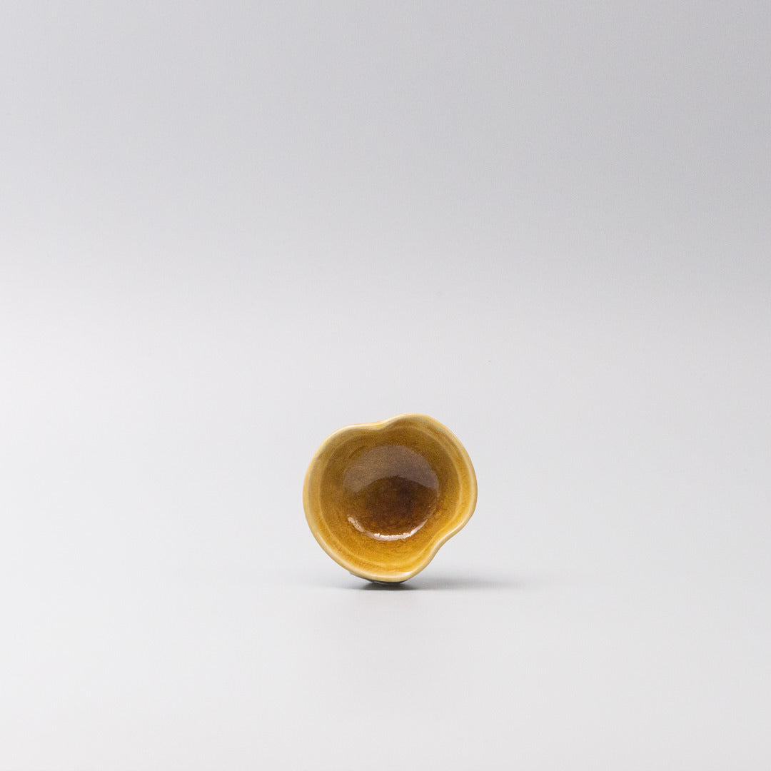 Sauce Bowl 40ml Amane Amber Glaze - Image 4