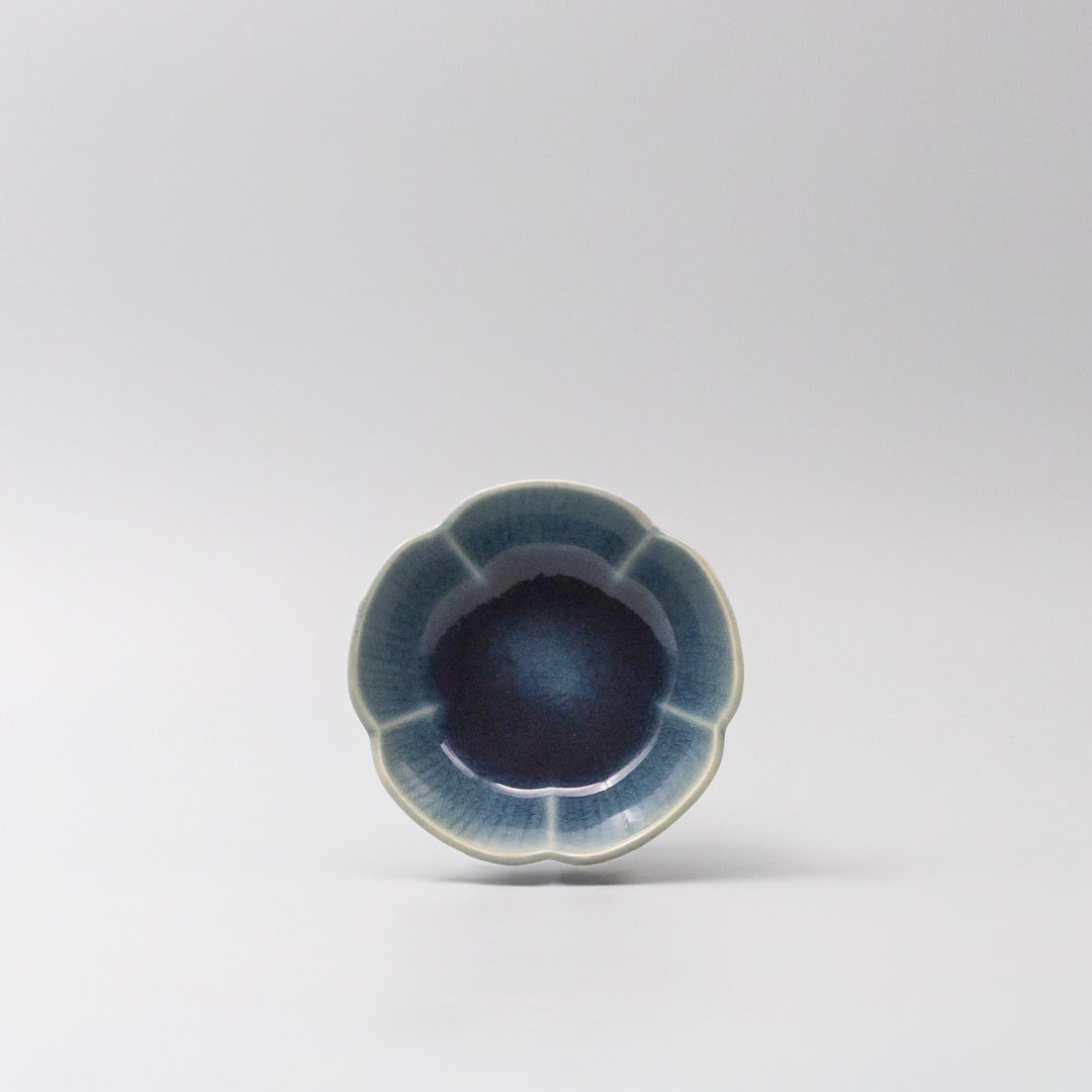Sauce Dish 12.5cm Amane Sapphire Glaze - Image 2