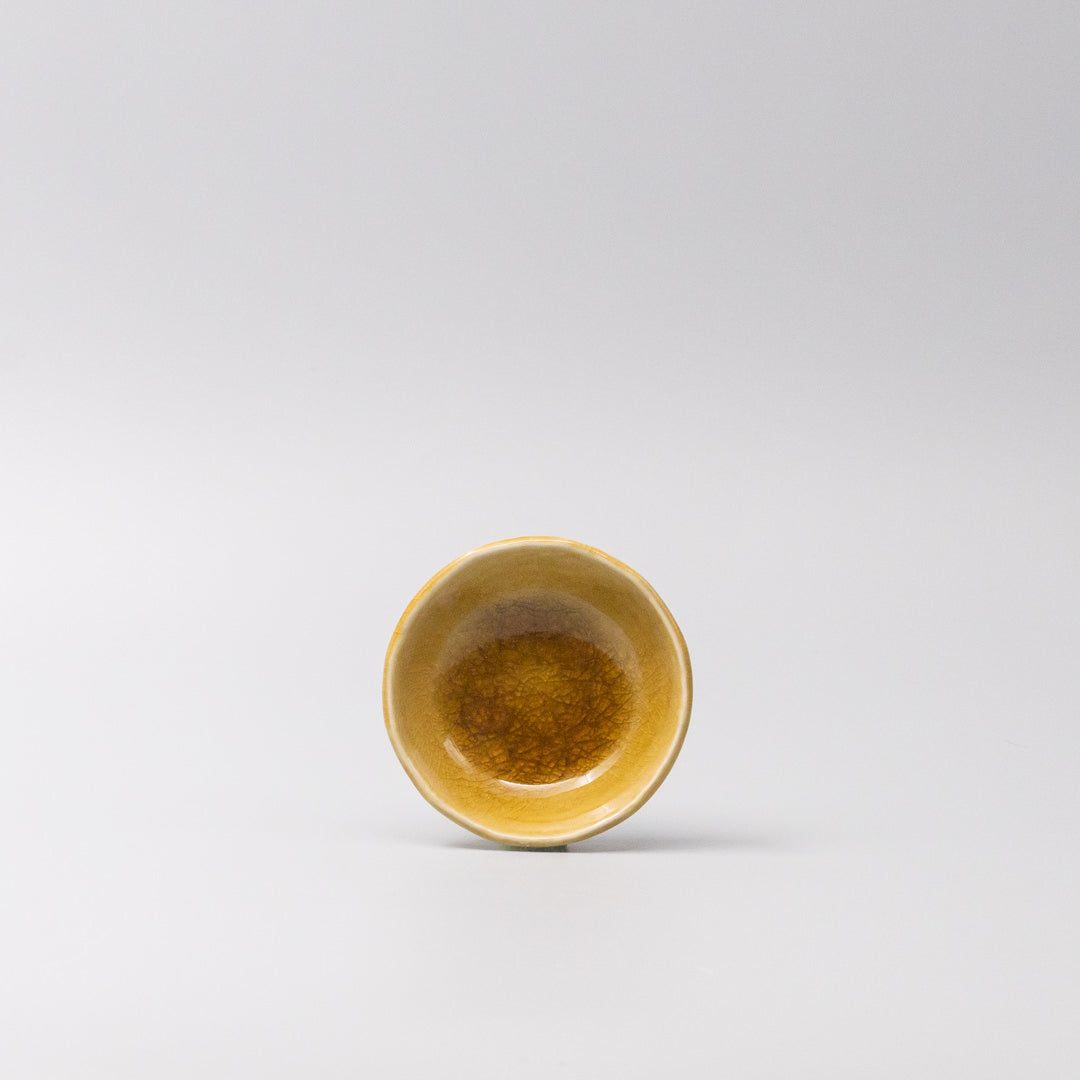Sauce Dish 9cm Amane Amber Glaze - Image 3