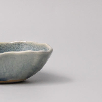 Bowl Oval 13.5cm Amane Sapphire Glaze - Image 4
