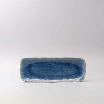 Plate Sashimi 31cm Amane Sapphire Glaze - Image 3