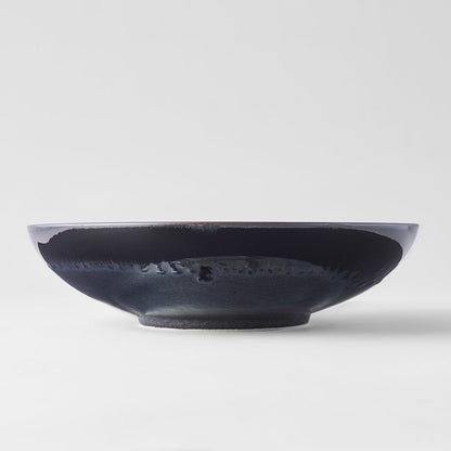 Serving Bowl 28cm Matt and Shiny Glaze - Image 3