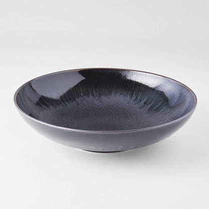 Serving Bowl 28cm Matt and Shiny Glaze - Image 5