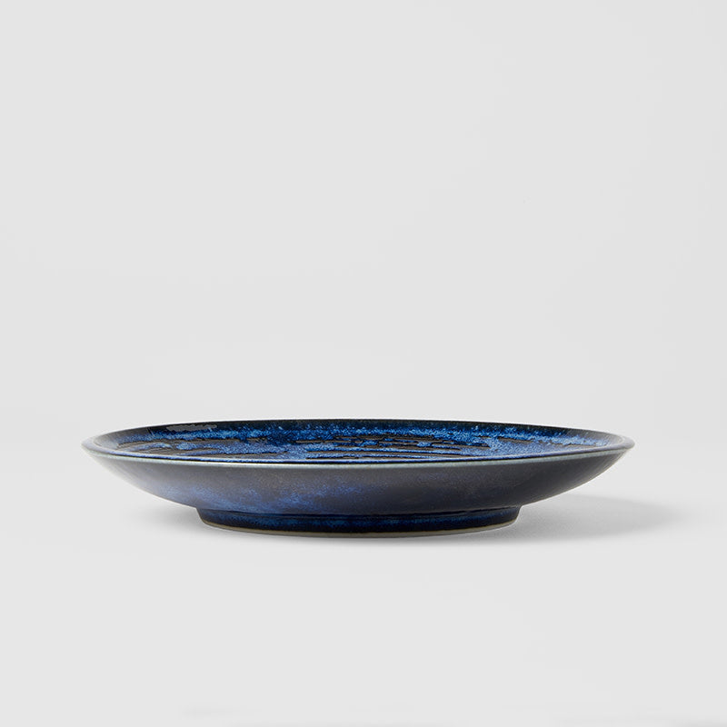 Side Plate 19cm Copper Swirl Glaze - Image 4