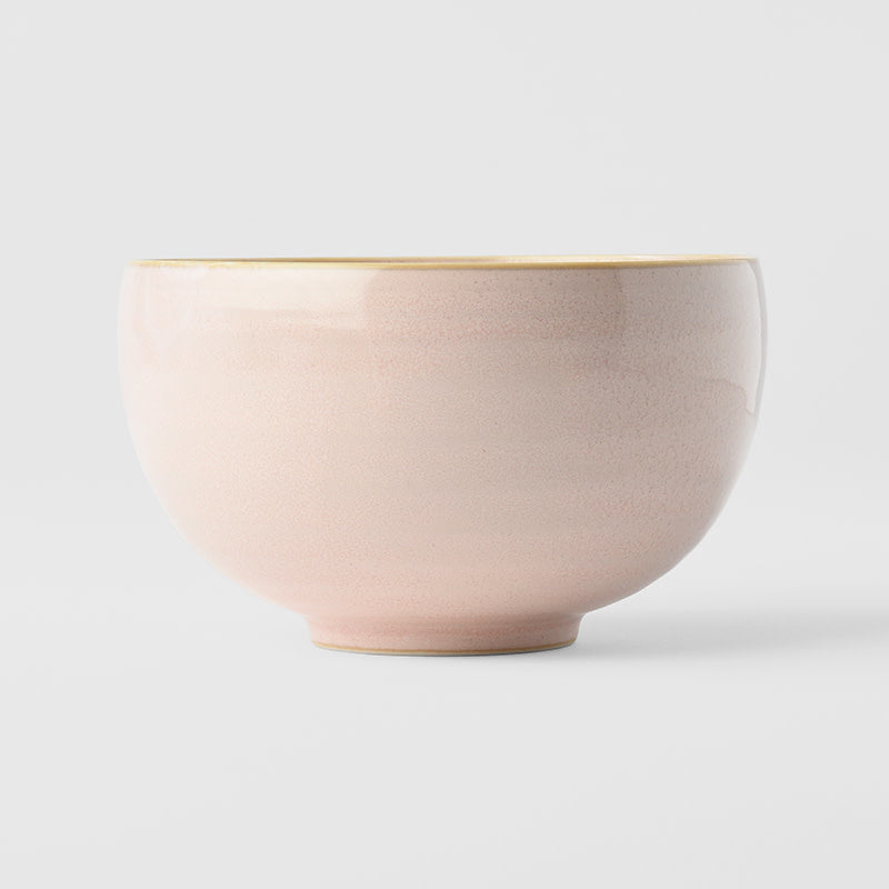 Bowl Round Medium 13cm Sakura Pink Glaze - Image 3