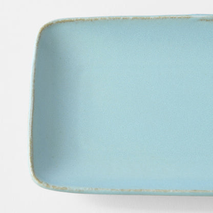 Sashimi Plate 29cm Soda Blue Glaze - Image 2