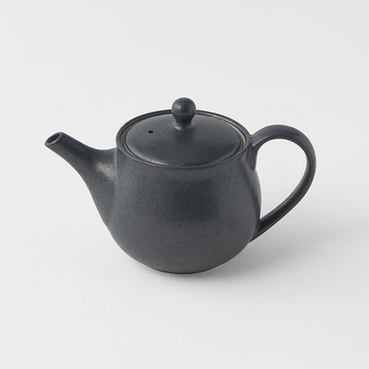 Teapot 400ml Matte Black Glaze - Image 2
