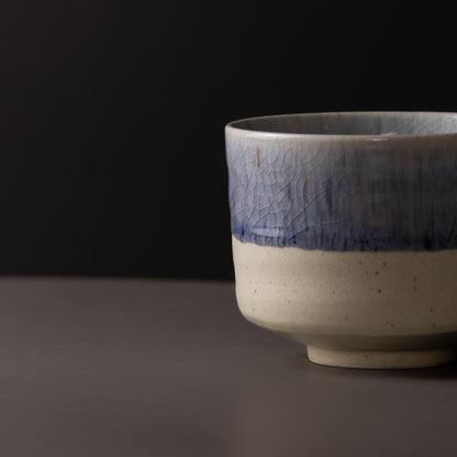 Matcha Tea Bowl 10cm Winter Drift - Image 2