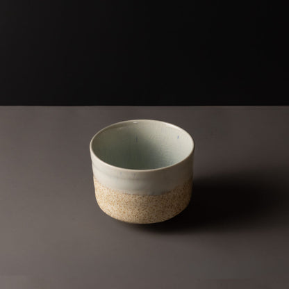 Matcha Tea Bowl 10cm Aozora Fleck - Image 3