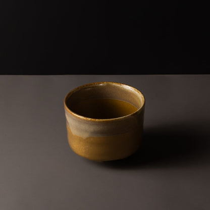 Matcha Tea Bowl 10cm Caramel - Image 3