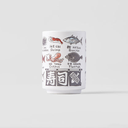 Sushi Mug 250ml Fish Design - Image 2