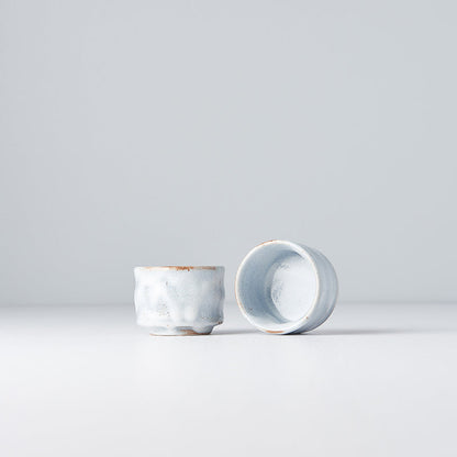 Sake Cup 50ml White Cloud Glaze - Image 5