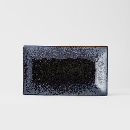 Platter Rectangular 33cm Black Pearl Glaze - Image 3