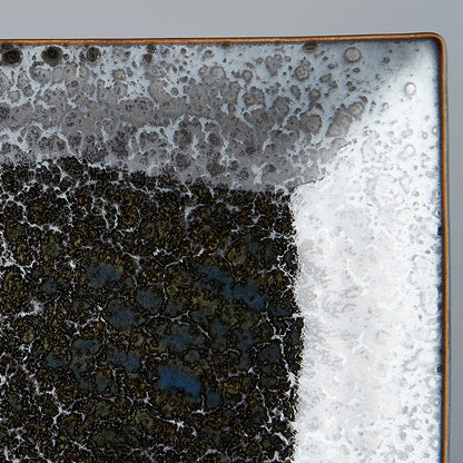 Platter Rectangular 33cm Black Pearl Glaze - Image 4