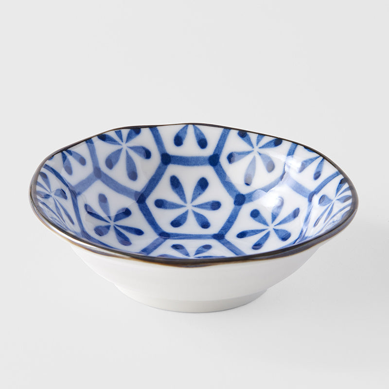 Sauce Dish 11cm Flower Pattern Design
