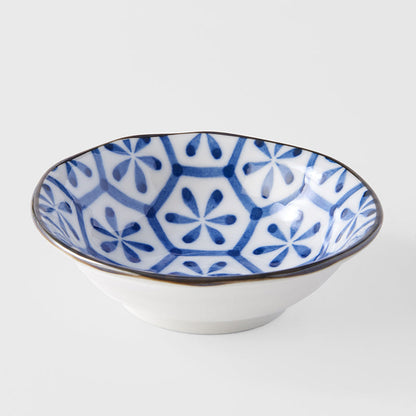 Sauce Dish 11cm Flower Pattern Design