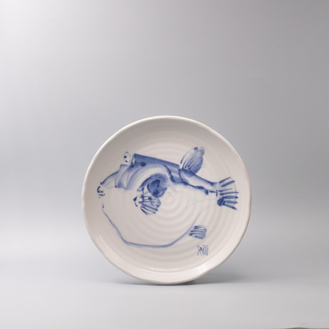 Serving Platter 29cm Fugu Design - Image 4