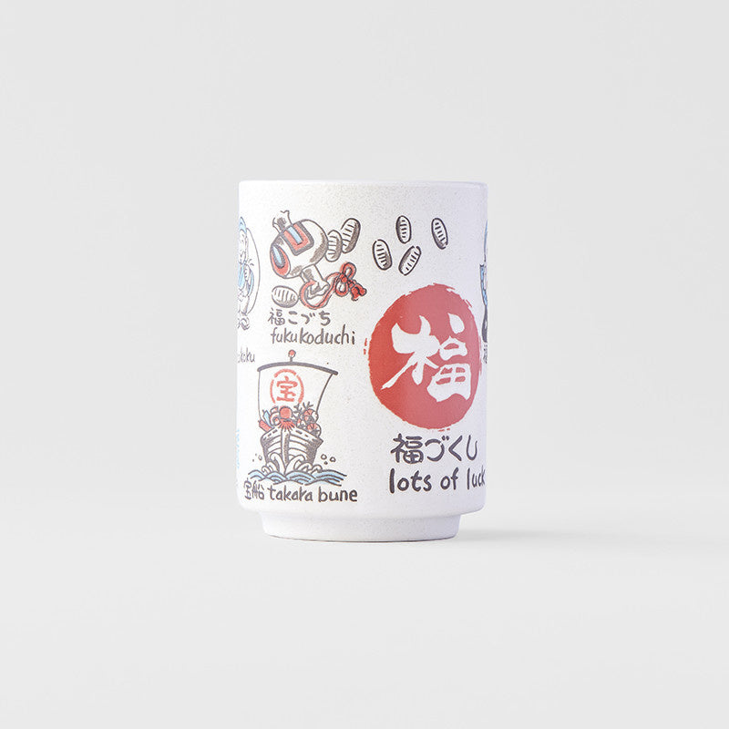 Sushi Mug 250ml Lucky Symbols Design - Image 2