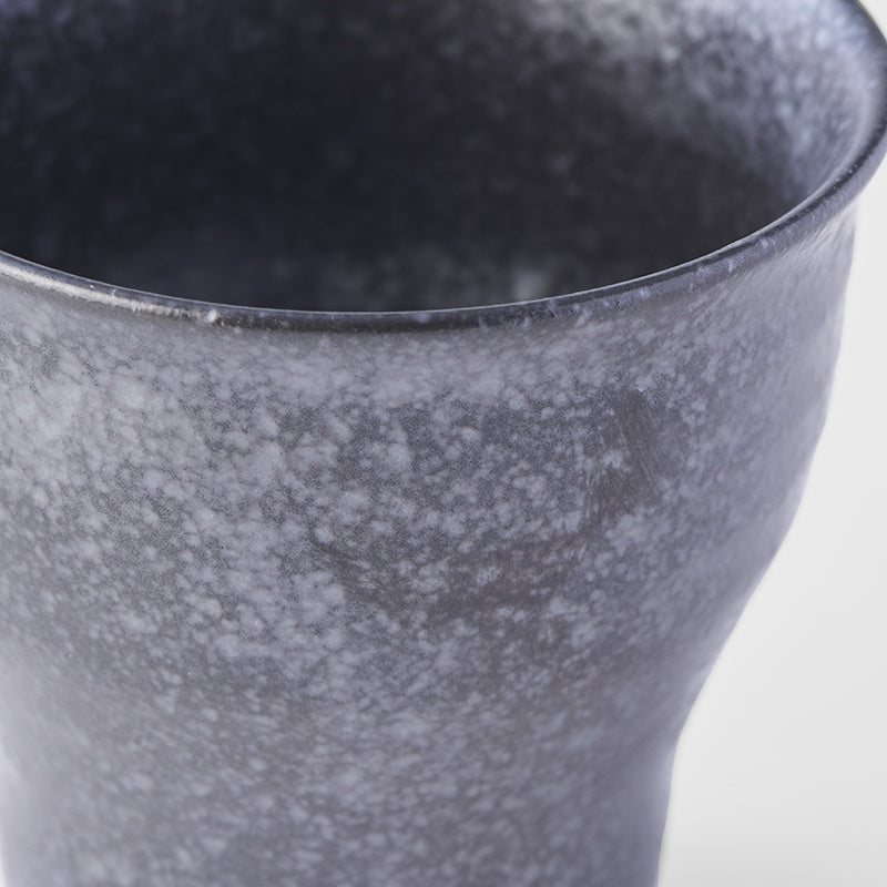 Cup Fluted 7cm Craft Black - Image 2
