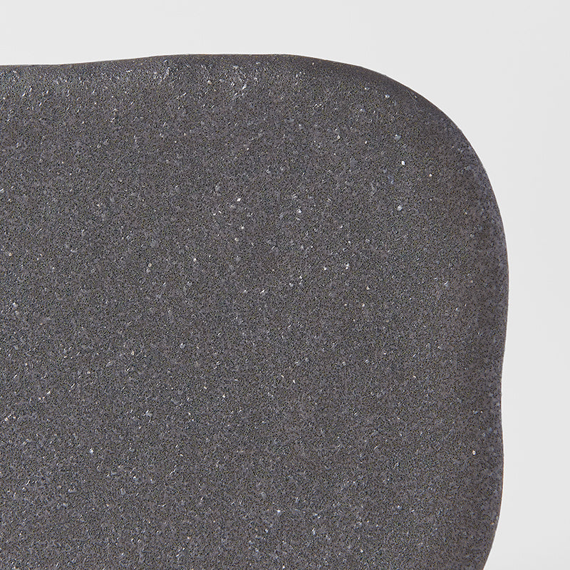 Plate Rectangular 22x13cm Stone Slab Design - Image 2