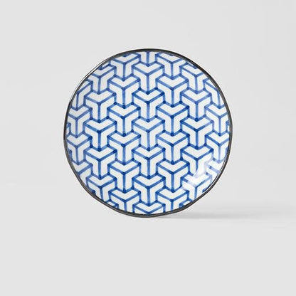 Tapas Plate 16.5cm Herringbone Design - Image 2