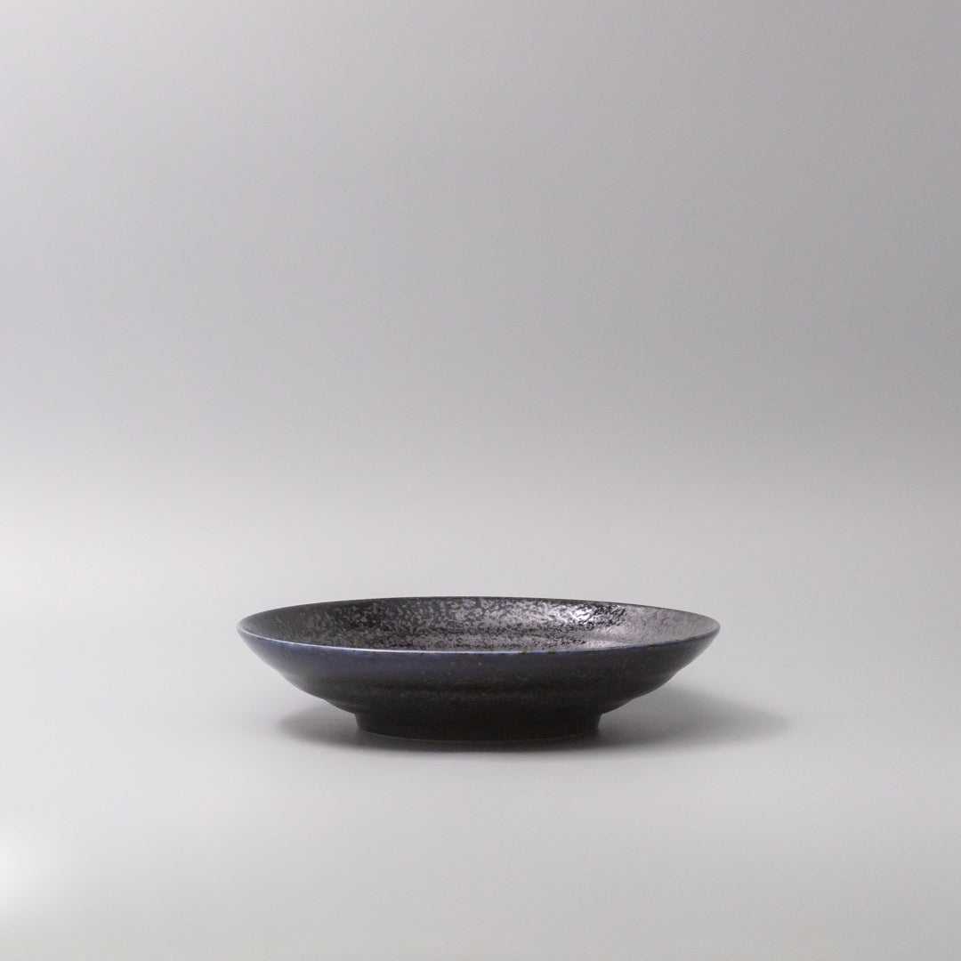 Pasta Bowl Flat Based 23cm Midnight Pearl Glaze - Image 2