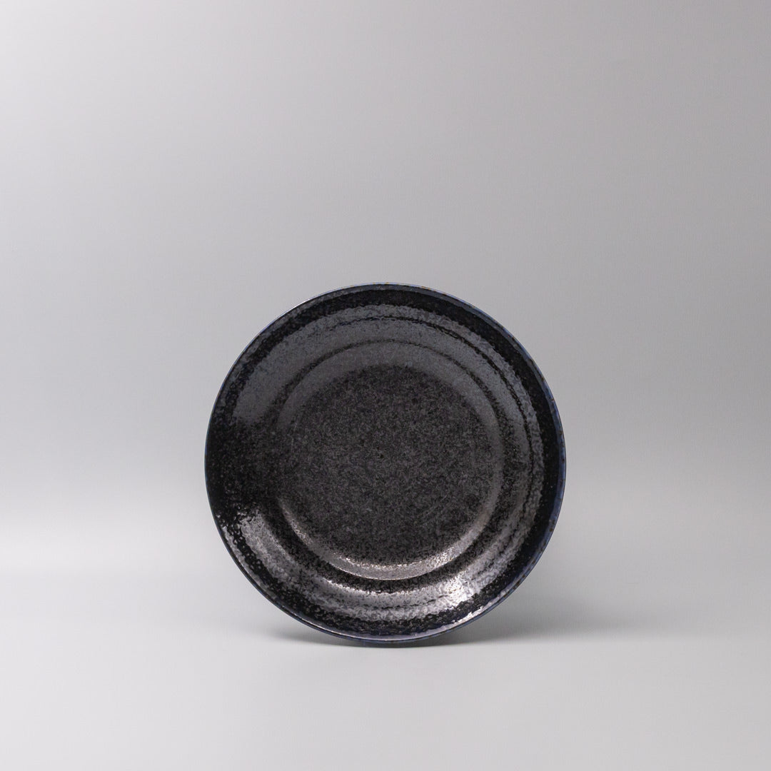 Pasta Bowl Flat Based 23cm Midnight Pearl Glaze - Image 3