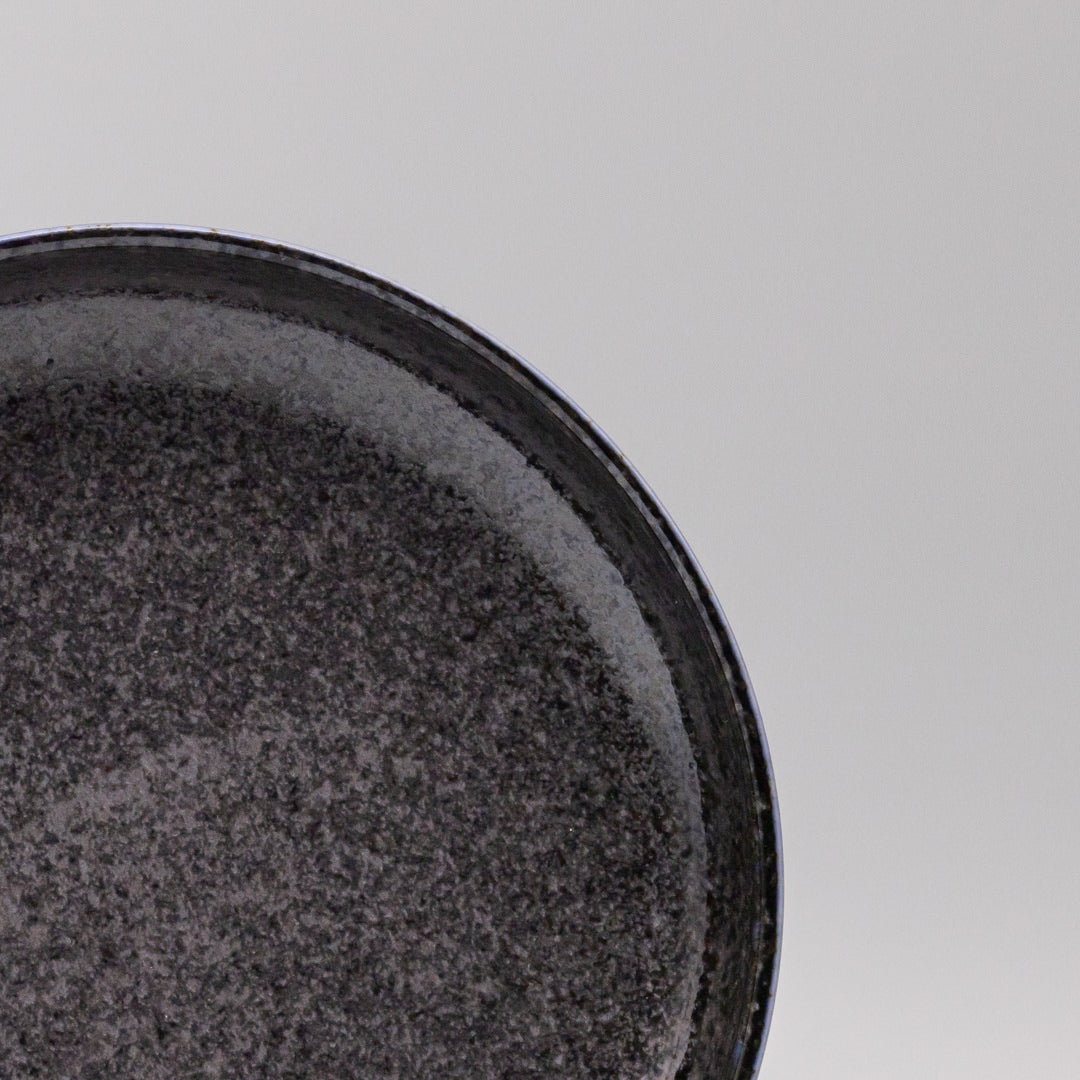 Plate High Rim 22cm Midnight Pearl Glaze - Image 2