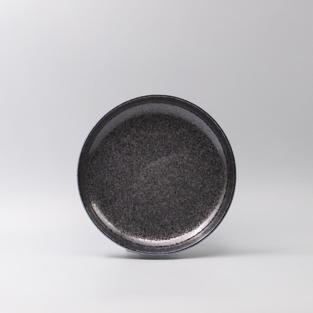 Plate High Rim 22cm Midnight Pearl Glaze - Image 3