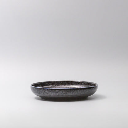 Plate High Rim 22cm Midnight Pearl Glaze - Image 4