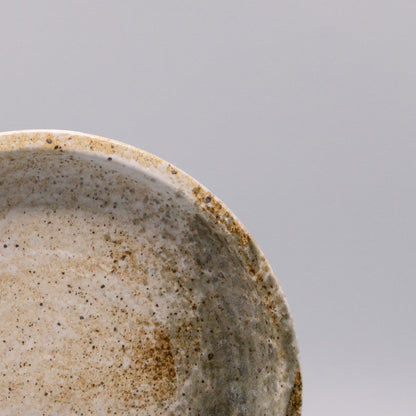 Plate Thick Edge 25cm Snow Bamboo Glaze - Image 2