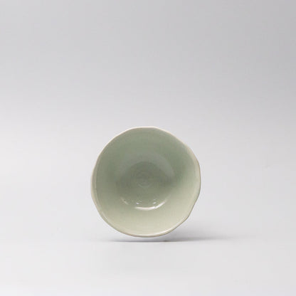 Lopsided Bowl 11.5cm Tomei Blue Glaze - Image 3