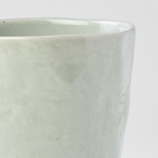 Lopsided Mug 275ml Tomei Blue Glaze - Image 2