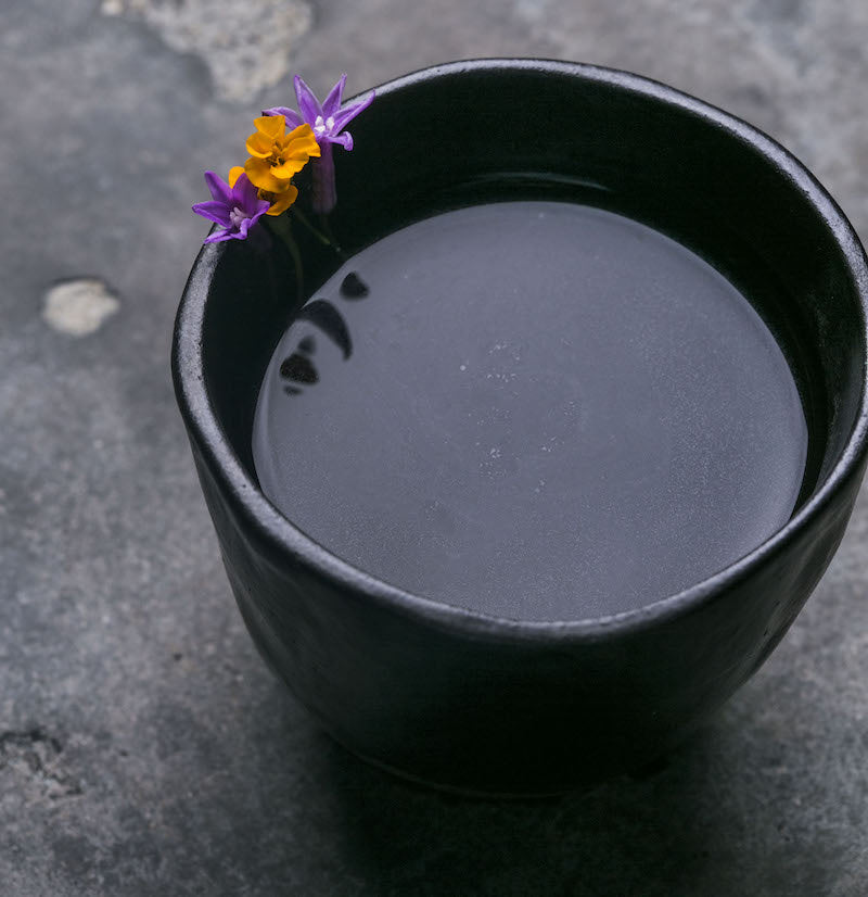 Lopsided Mug 200ml Tomei Blue Glaze - Image 3