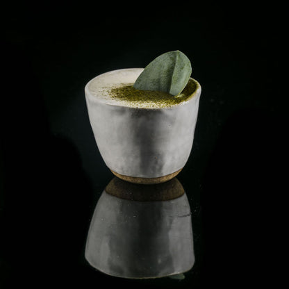Lopsided Mug 200ml Tomei Blue Glaze - Image 5