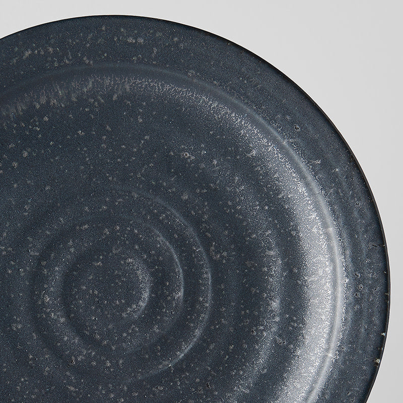 Dinner Plate 26cm Ibushi Black Glaze - Image 2