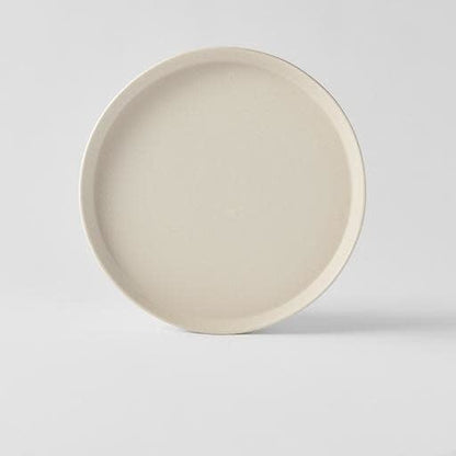 Plate High Rim 25cm Craft White Glaze - Image 3