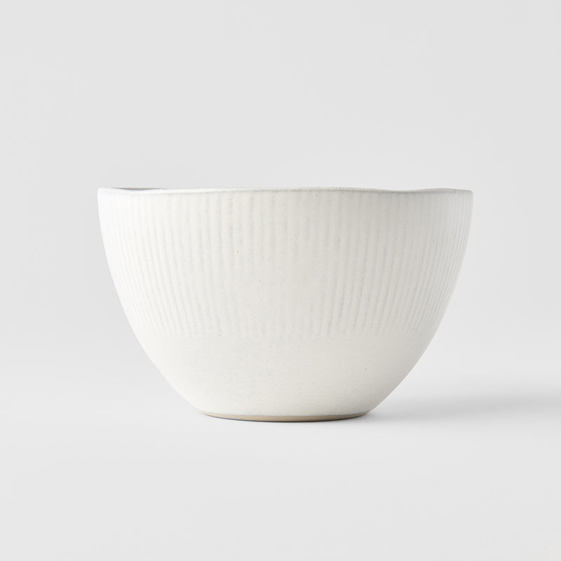 Deep Bowl 13.5cm Snow Leaf Glaze - Image 3