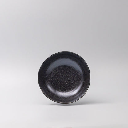 Bowl Organic Shape 17cm Kanso Matte Black Glaze - Image 3