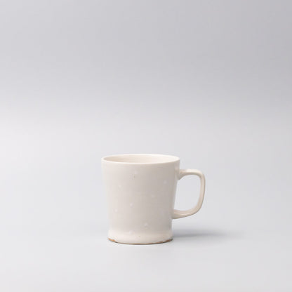 Mug 8.5cm White Dot Glaze - Image 4