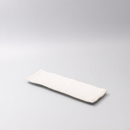 Sashimi Plate 33cm White Glaze