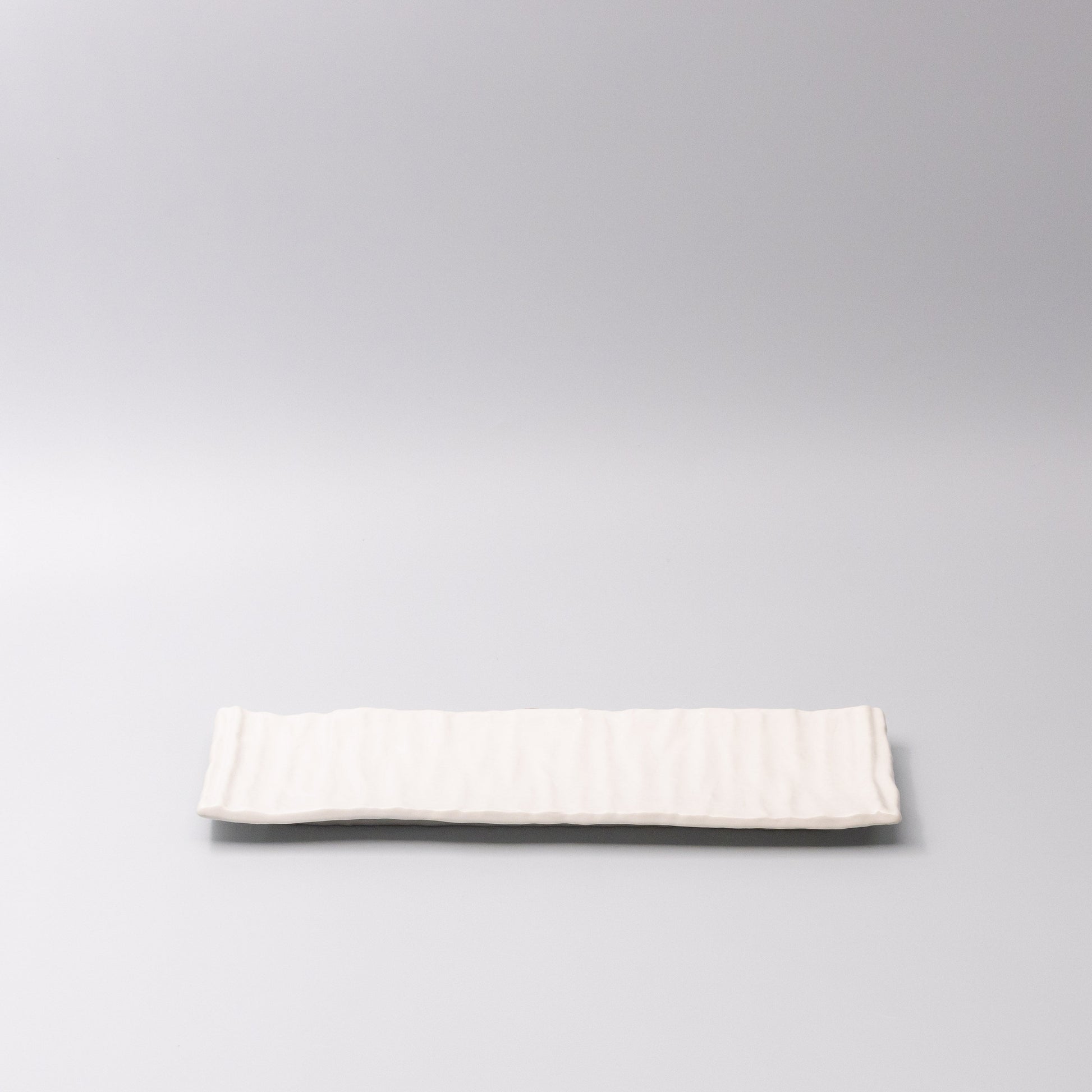 Sashimi Plate 33cm White Glaze - Image 3