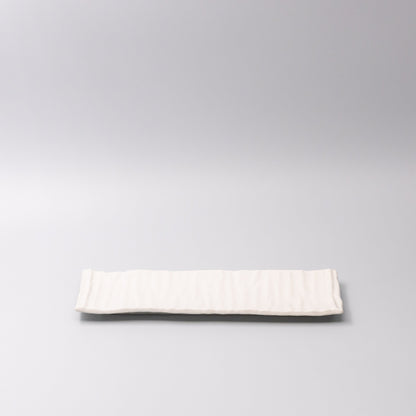 Sashimi Plate 33cm White Glaze - Image 3